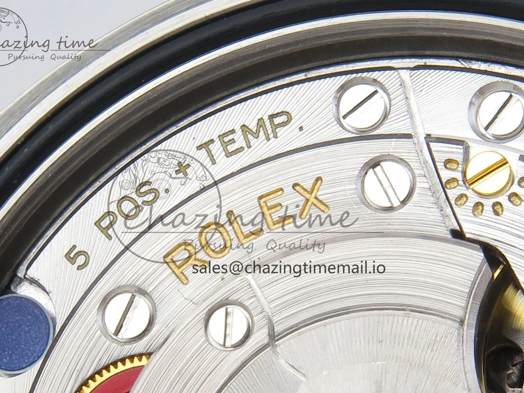 MiroTime 0407 DateJust 36 SS RG ARF 1:1 Best Edition 904L Steel Gray Dial Green Roman on Oyster Bracelet SH Affordable 73